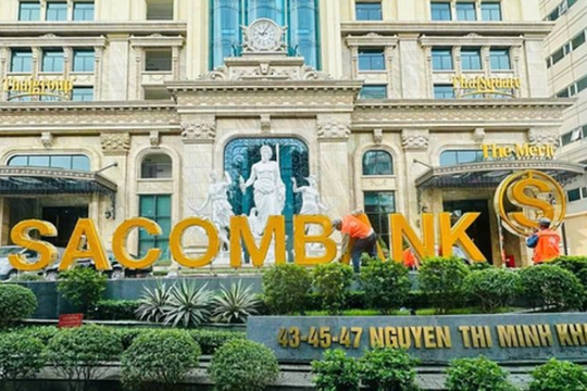Cổ phiếu Sacombank (STB) tăng cận trần sau biến động nhân sự cấp cao