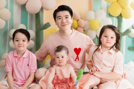 Phó chủ tịch Đỗ Quang Vinh gửi lời chúc đặc biệt tới con gái thứ 3