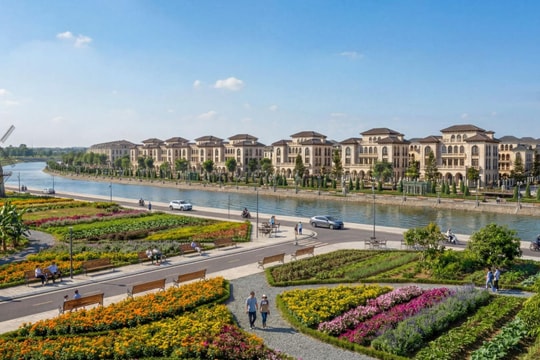 Choáng ngợp siêu dinh thự cho giới tài phiệt của Sunshine Group: Diện tích 2.500m2, trải dài 11km ven sông nằm ngay trục kết nối với Ciputra