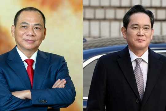 Đứng đầu “đế chế” nghìn tỷ USD, tài sản của Chủ tịch Samsung vẫn thua ông Phạm Nhật Vượng