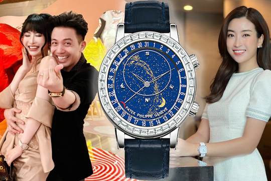 Không phải Rolex, đây là thương hiệu đồng hồ mà người giàu "có tiền chưa chắc mua được": Đỗ Mỹ Linh hay vợ đại gia Minh Nhựa cũng thích mê