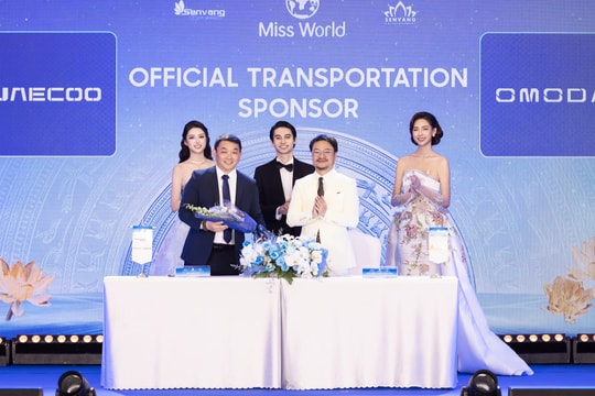 Omoda & Jaecoo Việt Nam trở thành nhà tài trợ di chuyển cho Miss World 2026