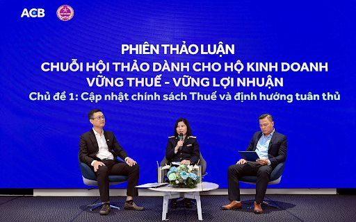 Thuế thay đổi, ACB tung chuỗi hỗ trợ quy mô lớn cho hộ kinh doanh