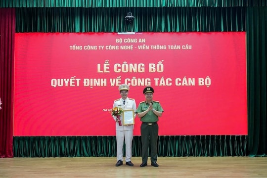 Công bố quyết định về công tác cán bộ tại Tổng công ty GTEL