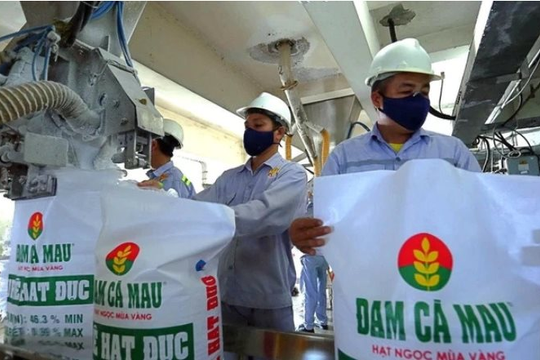 Hưởng lợi lớn từ “cơn sốt” urê toàn cầu, Đạm Cà Mau (DCM) báo lãi đột biến trong quý 1