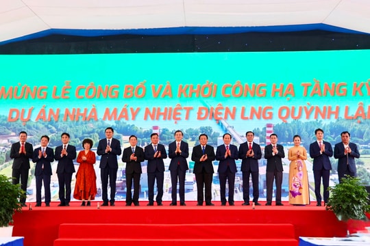 Chính thức khởi công nhà máy điện gần 60.000 tỷ đồng, quy mô lớn nhất Bắc Trung Bộ do liên danh PV Power, NASU và đại gia Hàn Quốc đầu tư