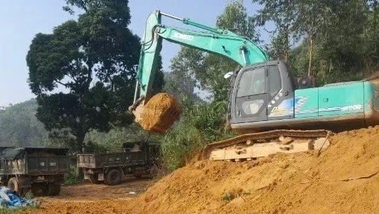 EVN lên tiếng vụ “sạt lở chân cột điện” tại đường dây 500kV Lào Cai - Vĩnh Yên