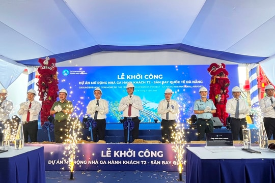 Gần 1.500 tỷ khởi công mở rộng Nhà ga quốc tế Đà Nẵng theo kiến trúc “Cánh chim hải âu”, nâng công suất lên 6 triệu khách/năm