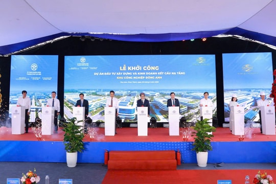 Khởi công dự án khu công nghiệp Đông Anh – không gian công nghiệp thế hệ mới tại cực tăng trưởng phía bắc Thủ đô