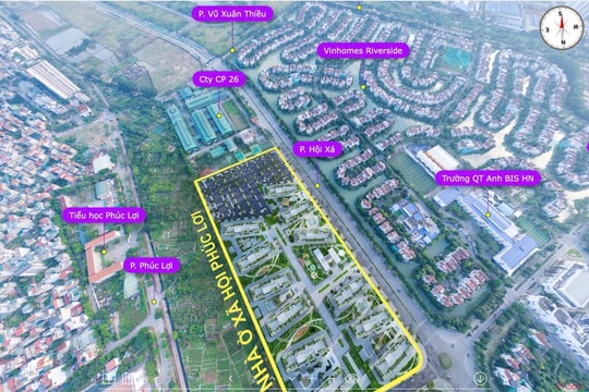 Hà Nội sẽ có dự án nhà ở xã hội hơn 1.900 căn cạnh khu nhà giàu Vinhomes Riverside