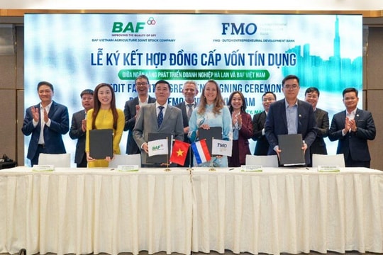 BAF nhận khoản cấp vốn tín dụng 50 triệu USD từ Ngân hàng Phát triển Doanh nghiệp Hà Lan 