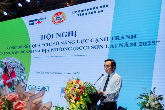 Công bố kết quả “Chỉ số năng lực cạnh tranh cấp sở, ban, ngành và địa phương tỉnh Sơn La năm 2025