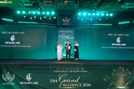 Vietnam Land ký kết hợp tác phân phối F1 dự án Vinhomes Saigon Park