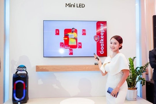 Samsung đưa loạt TV AI mới nhất về Việt Nam trước thềm World Cup 
