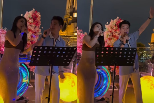 Phó Chủ tịch ngân hàng Đỗ Quang Vinh biểu diễn trước hàng loạt khán giả ở bến Thượng Hải  