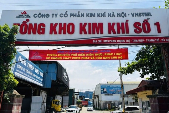 Kim khí Hà Nội – VNSteel được gia hạn sử dụng gần 3ha đất tại Hà Nội