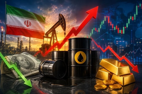 Thị trường ngày 26/5: Dầu lại đảo chiều tăng vì Iran, USD suy yếu, vàng tiếp tục chịu áp lực