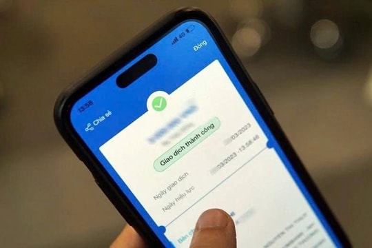 Cơ quan Thuế cảnh báo tới người dân có giao dịch trong tài khoản với nội dung chuyển sau