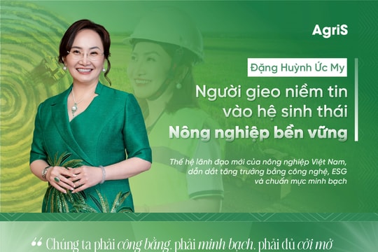 Đặng Huỳnh Ức My: Người gieo niềm tin vào hệ sinh thái nông nghiệp bền vững