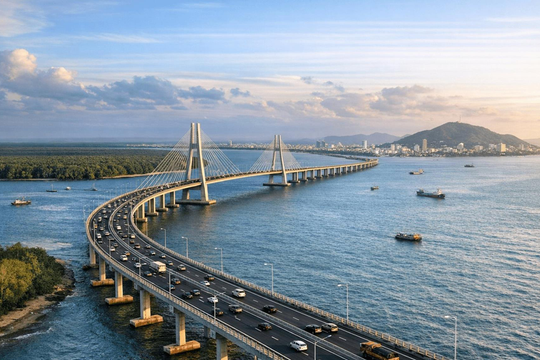 Công trình hầm – cầu vượt biển đầu tiên trong lịch sử 3,4 tỷ USD đặt tại thành phố giàu nhất Việt Nam do Vingroup đầu tư được thúc tiến độ, dự kiến khởi công ngay tháng sau