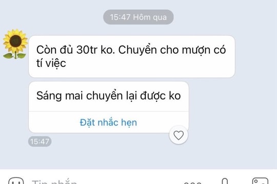 Công an cảnh báo: Người sử dụng Zalo cần đặc biệt lưu ý khi nhận được tin nhắn sau