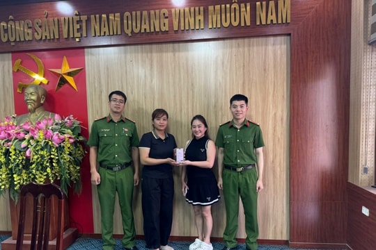 Chuyển khoản thành công 153,7 triệu đồng đến tài khoản ngân hàng Techcombank, người phụ nữ SN 1984 phải trình báo công an 