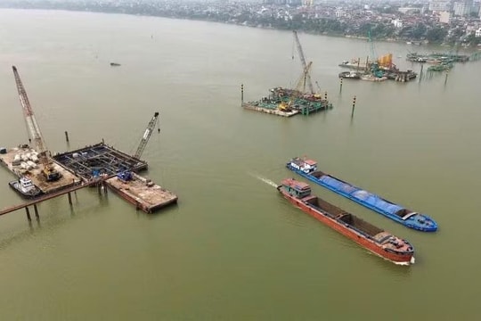 Cập nhật tiến độ thi công 7 cầu vượt sông Hồng trên địa bàn Hà Nội
