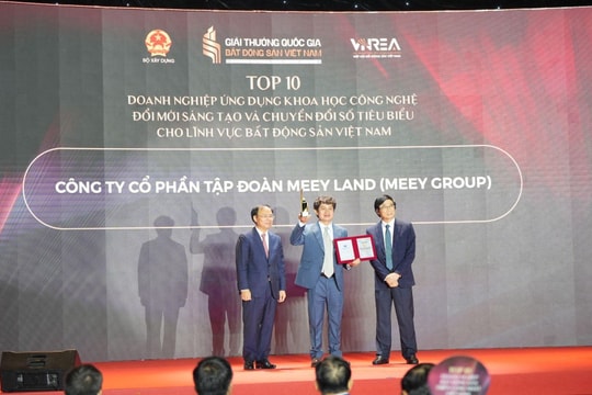 Meey Group ghi dấu ấn công nghệ tại Giải thưởng Quốc gia bất động sản Việt Nam lần thứ II
