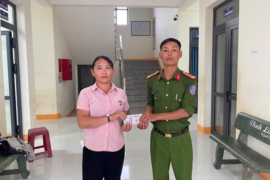 Tài khoản Agribank nhận được 21 triệu đồng với nội dung “chi trợ cấp xã hội”, người phụ nữ lập tức báo công an