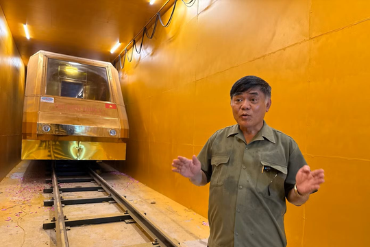 Chi phí 1,5 tỷ, dát vàng tận 7,5 tỷ: Tàu điện ngầm của ông Đường “bia” chạy được không hay chỉ để “lóa mắt”?