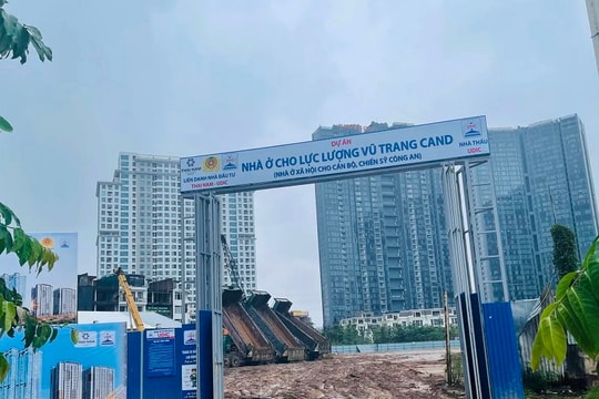 Sau nửa năm khởi công, dự án nhà ở cho Công an nhân dân hơn 3.500 tỷ tại Ciputra triển khai đến đâu?