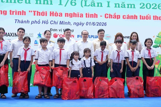 Lan tỏa nguồn lực xã hội cho công tác chăm lo trẻ em trong Tháng hành động vì trẻ em 2026