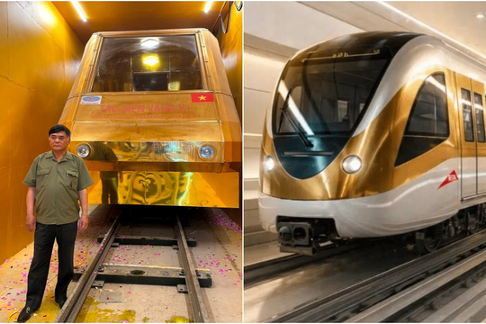 Việt Nam có lẽ là nước duy nhất có tàu điện dát vàng như của đại gia Đường "bia": Thế giới tìm "mỏi mắt" không thấy