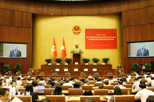 Hội nghị toàn quốc quán triệt, triển khai thực hiện Nghị quyết số 06-NQ/TW về triển khai đường lối đối ngoại Đại hội XIV của Đảng