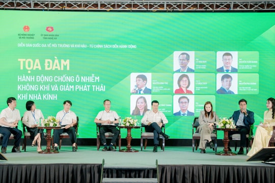Tiên phong phát triển bền vững, Vinamilk được chọn chia sẻ kinh nghiệm tại diễn đàn quốc gia về môi trường 
