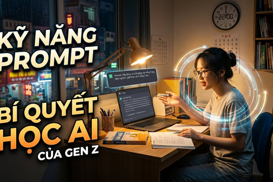 Prompt trở thành kỹ năng bắt buộc: Gen Z đang học ngoại ngữ theo cách hoàn toàn khác
