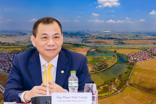 Siêu dự án hơn 41.000 tỷ, rộng hơn cả phường Hoàn Kiếm do Vingroup của tỷ phú Phạm Nhật Vượng đầu tư tại Bắc Ninh đón tin vui
