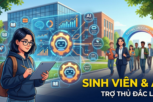 AI đang viết lại luật chơi đại học: 92% sinh viên dùng công nghệ mới, sẵn sàng hội nhập thị trường lao động