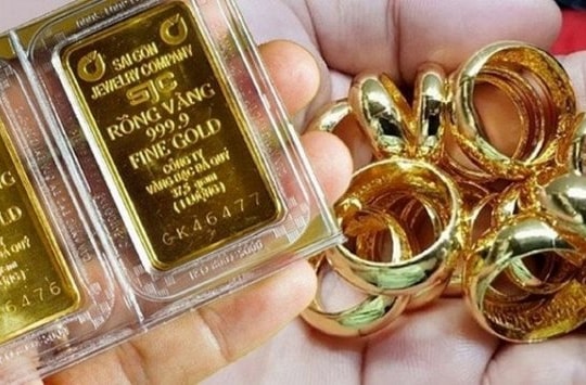 Giá vàng bật tăng rất mạnh, hồi phục 9 triệu đồng/lượng chỉ sau một ngày