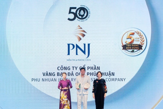 PNJ ba lần lập "hat-trick" ESG tại top 50 CSA
