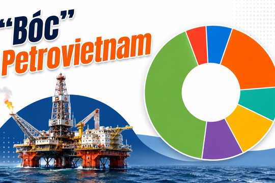 Petrovietnam báo lãi 52.000 tỷ đồng, gấp đôi Vingroup, nắm gần 380.000 tỷ đồng tiền nhàn rỗi