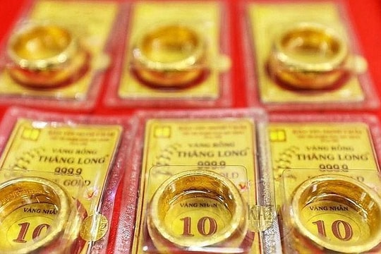 Giá vàng nhẫn trơn, vàng miếng sáng 14/6