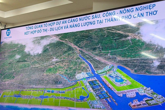 Siêu tổ hợp 132.600ha, hạt nhân là dự án lấn biển Trần Đề - Cù Lao Dung do đại gia Ninh Bình đề xuất được lãnh đạo tỉnh đặc biệt quan tâm