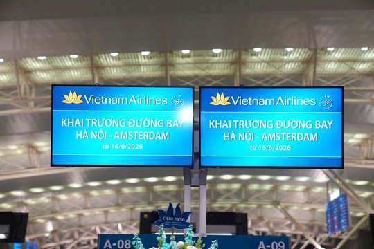Vietnam Airlines chính thức khai thác đường bay thẳng Hà Nội - Amsterdam