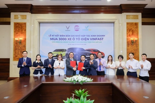 Vị "khách sộp" vừa chốt đơn thêm 2.000 ô tô điện VinFast, nâng quy mô lên 3.000 chiếc