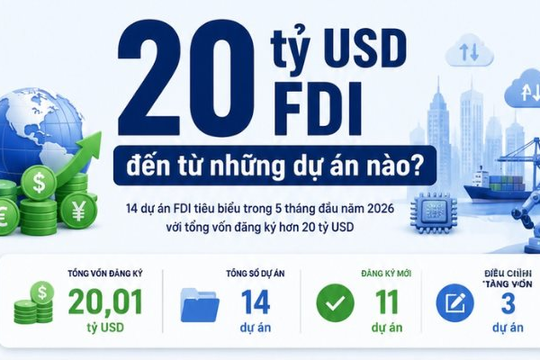 20 tỷ đô vốn FDI đổ vào Việt Nam: Cảng trung chuyển Cần giờ, Samsung, Nhà Bè Metrocity  và LNG Quỳnh Lập 'sáng rực'
