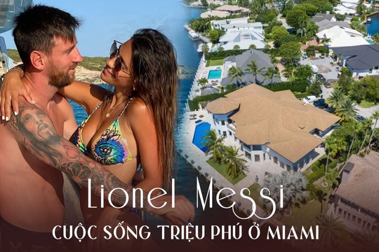 Sau “siêu kỷ lục” không ai vượt nổi trong làng bóng, đây là cách Messi tận hưởng mọi thứ ở Miami: Cuộc sống U40 đầy viên mãn