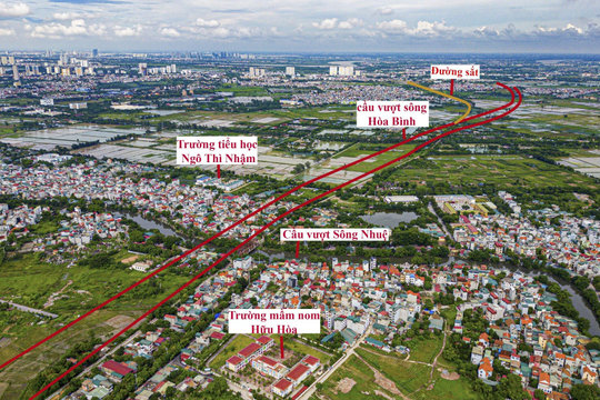 Một xã tại Hà Nội chuẩn bị thu hồi đất của hơn 1.300 hộ dân để triển khai tuyến Vành đai hơn 13.000 tỷ