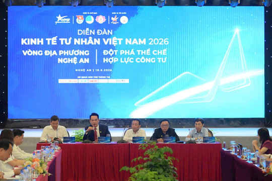 Doanh nghiệp Nghệ An đề xuất loạt cơ chế mới tại VPSF 2026: Sandbox, dữ liệu dùng chung, logistics và quỹ đất sạch