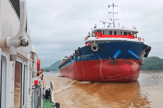 Phát hiện 4 tàu Trung Quốc tải trọng đến 6.800 tấn di chuyển liên tục trên kênh đào nối thẳng đến Đông Nam Á, hoàn thành nhiệm vụ đặc biệt